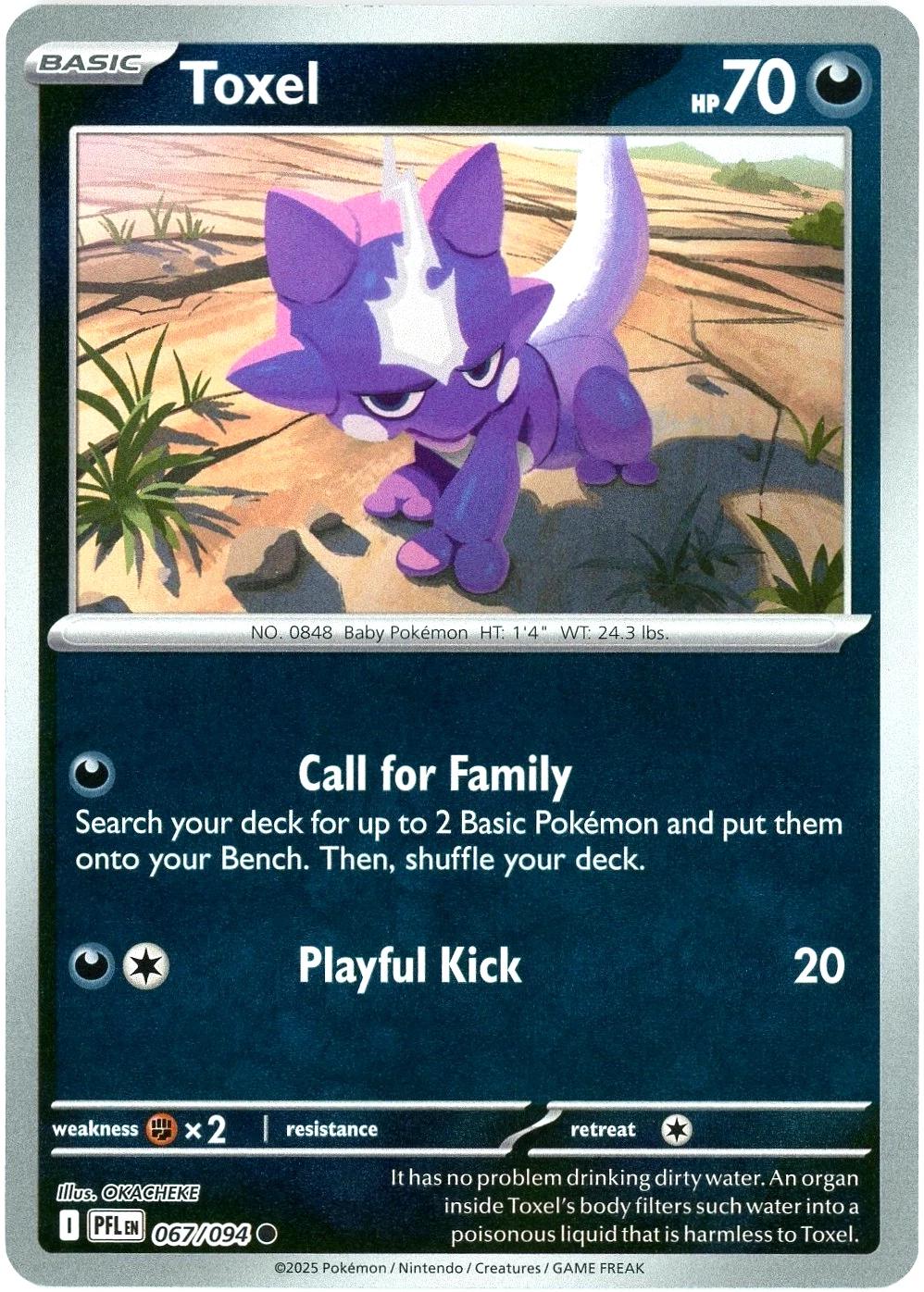 Toxel [Reverse Holo]